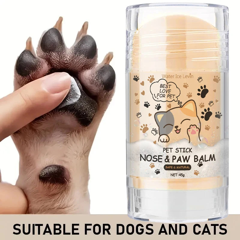 Bálsamo para nariz e patas de cachorro 20g, creme protetor para patas de cachorro, gatos, cães, hidratante para patas de animais de estimação, reparo de rachaduras nos pés, acessórios para animais de estimação