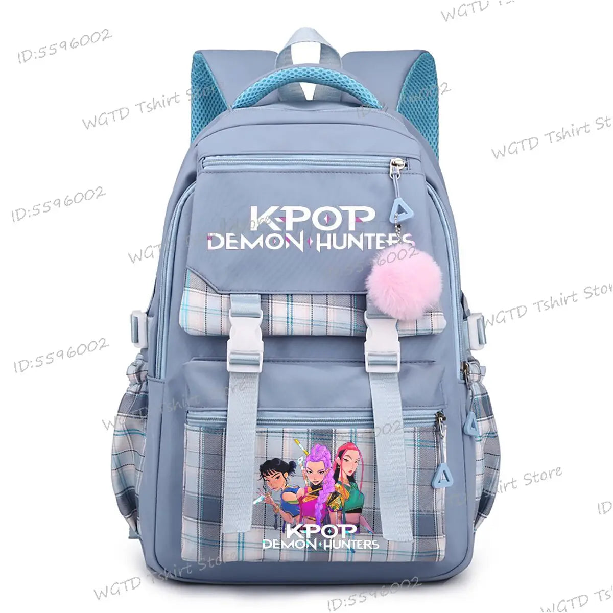 Mochila escolar infantil estampada do filme 2025 KPop Demon Hunters multifuncional mochila para estudantes e meninas nova moda mochila escolar