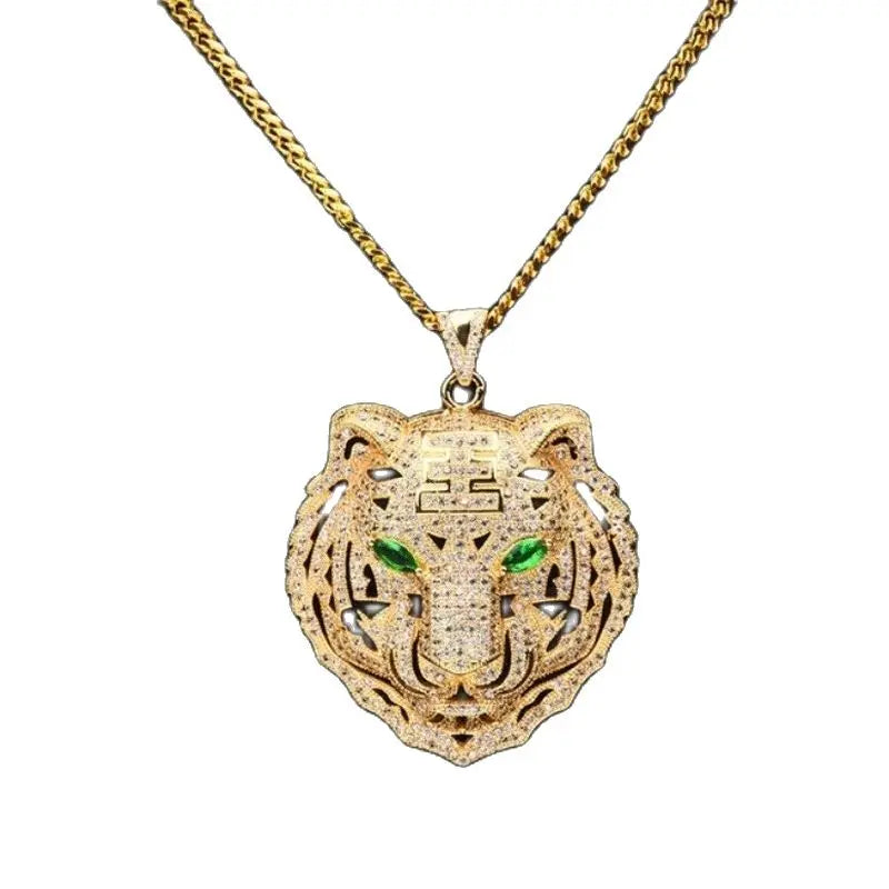 Pingente de alfabeto XO com zircônia incrustada em metal, tendência, personalidade, masculino, feminino, glamour de rua, moda hip hop, colar, joias, presentes