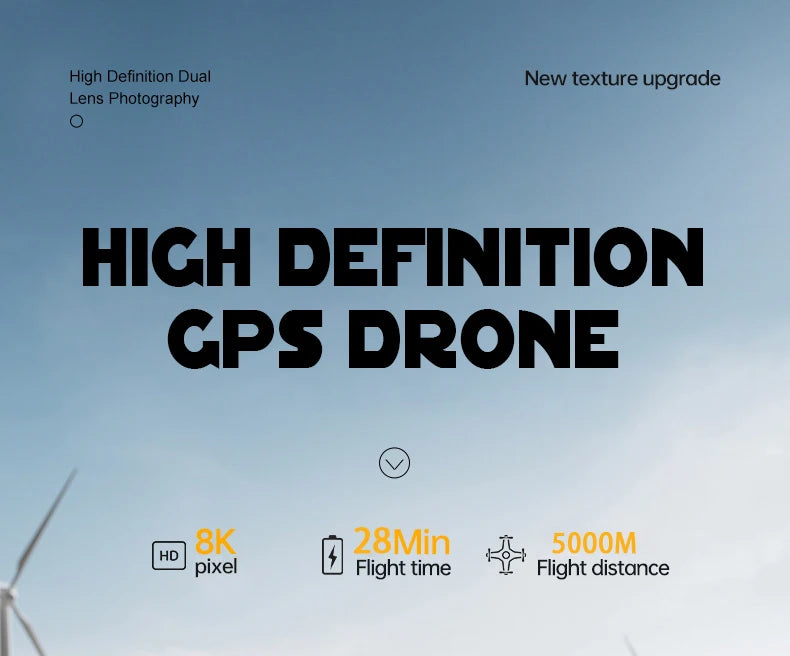 Novo drone D27 2025 com tela, controle remoto, câmera profissional 8k, fotografia aérea de quatro eixos, 5G, WIFI, GPS, FPV, drone RC 5000M