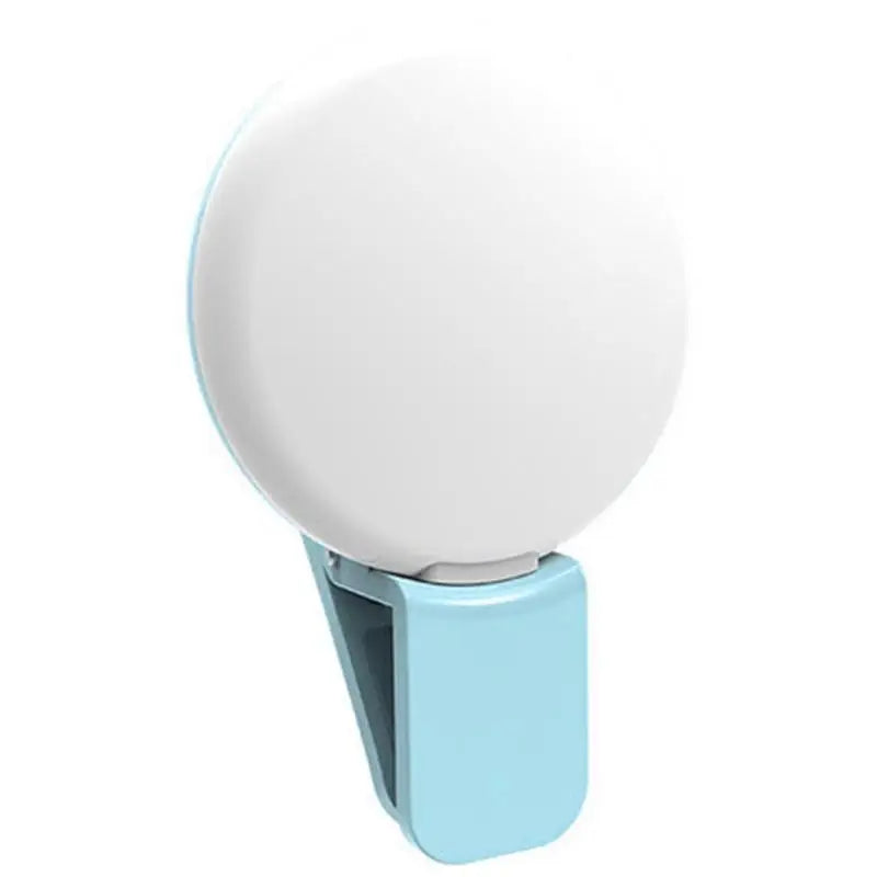 Luz de preenchimento universal para selfies em celulares, lâmpada LED portátil para vídeos ao vivo, acessórios para smartphones e iPhone, luz com clipe de carregamento USB