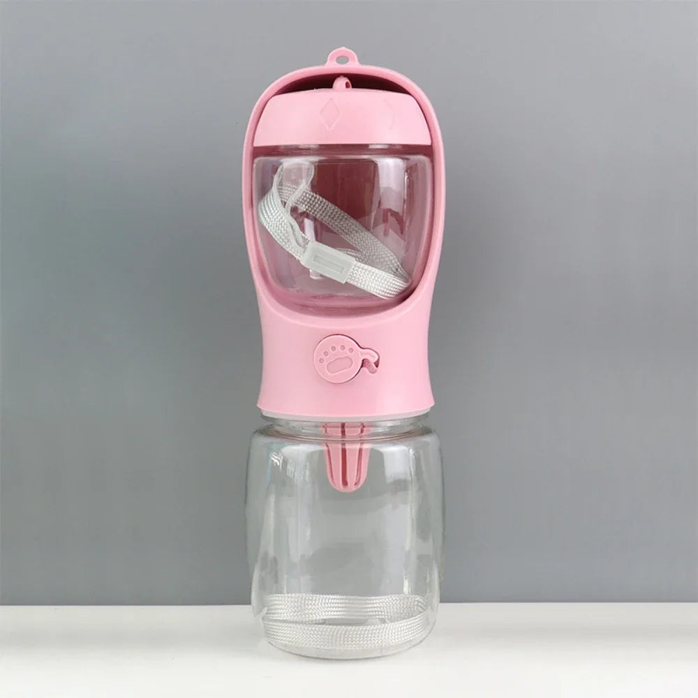 Food Grade Material Pet Water Bottle Food Storager Container Portable Pet Travel Feeder Bowl for Dog Cat Pet Supplies
