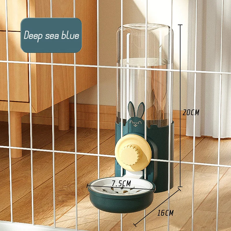HOOPET Automatic Pet Bowls Cage Hanging Feeder Dog Water Bottle Food Container Dispenser Bowl for Puppy Cats Pet Feeding Product