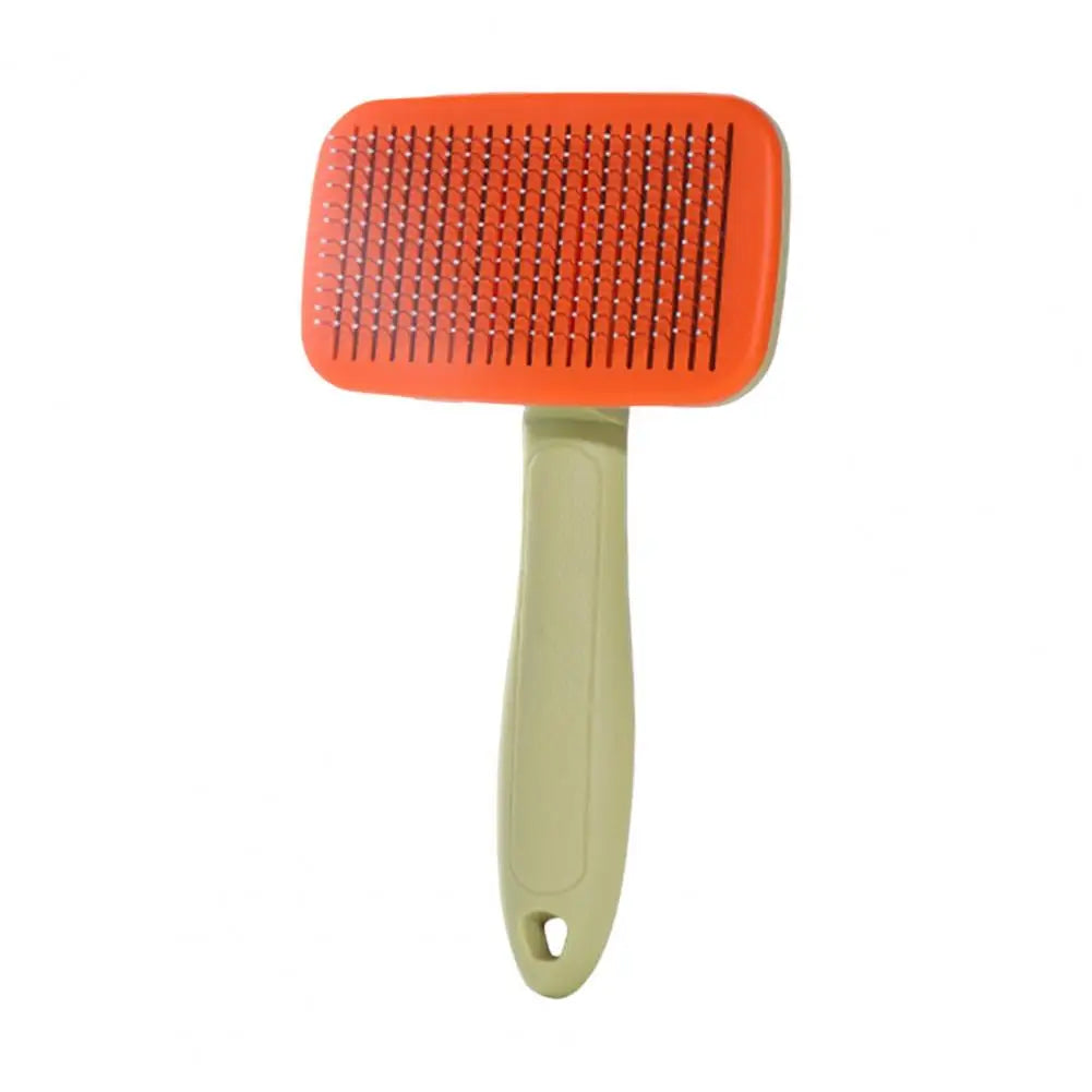 Escova para animais de estimação para cães, escovas de higiene para animais de estimação que não agridem a pele de gatos e cães, pente autolimpante, ferramenta de massagem para filhotes