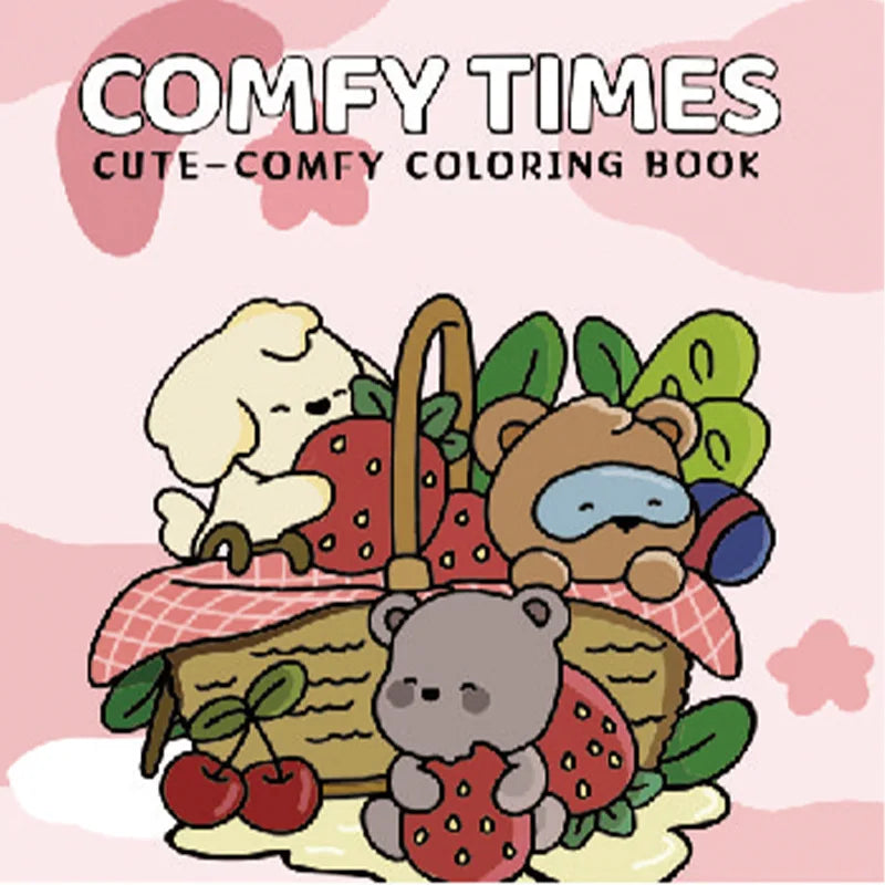 Livro de colorir fofinho assustador para adultos, adolescentes e crianças, com tema de Halloween, desenho e atividade divertida