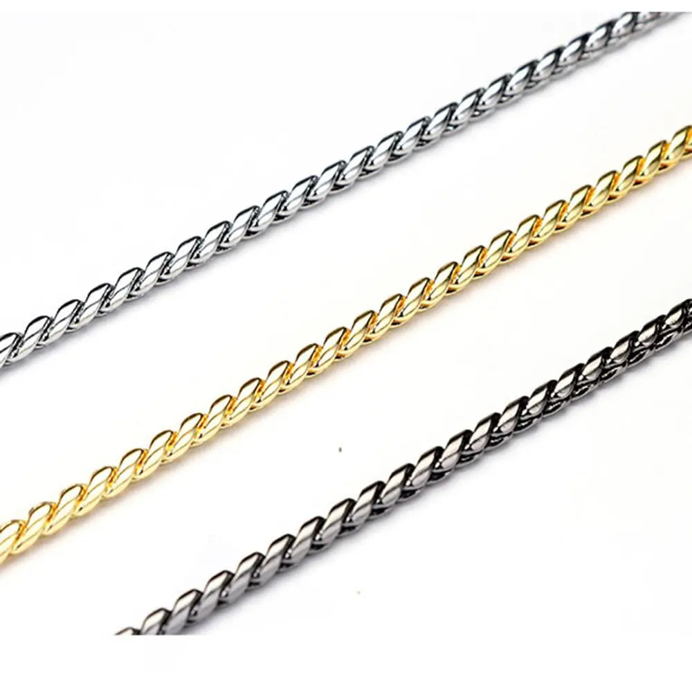 Choke Chain Dog Training Retriever Collars Heavy Duty Pet Collar Accessories Large Necklace