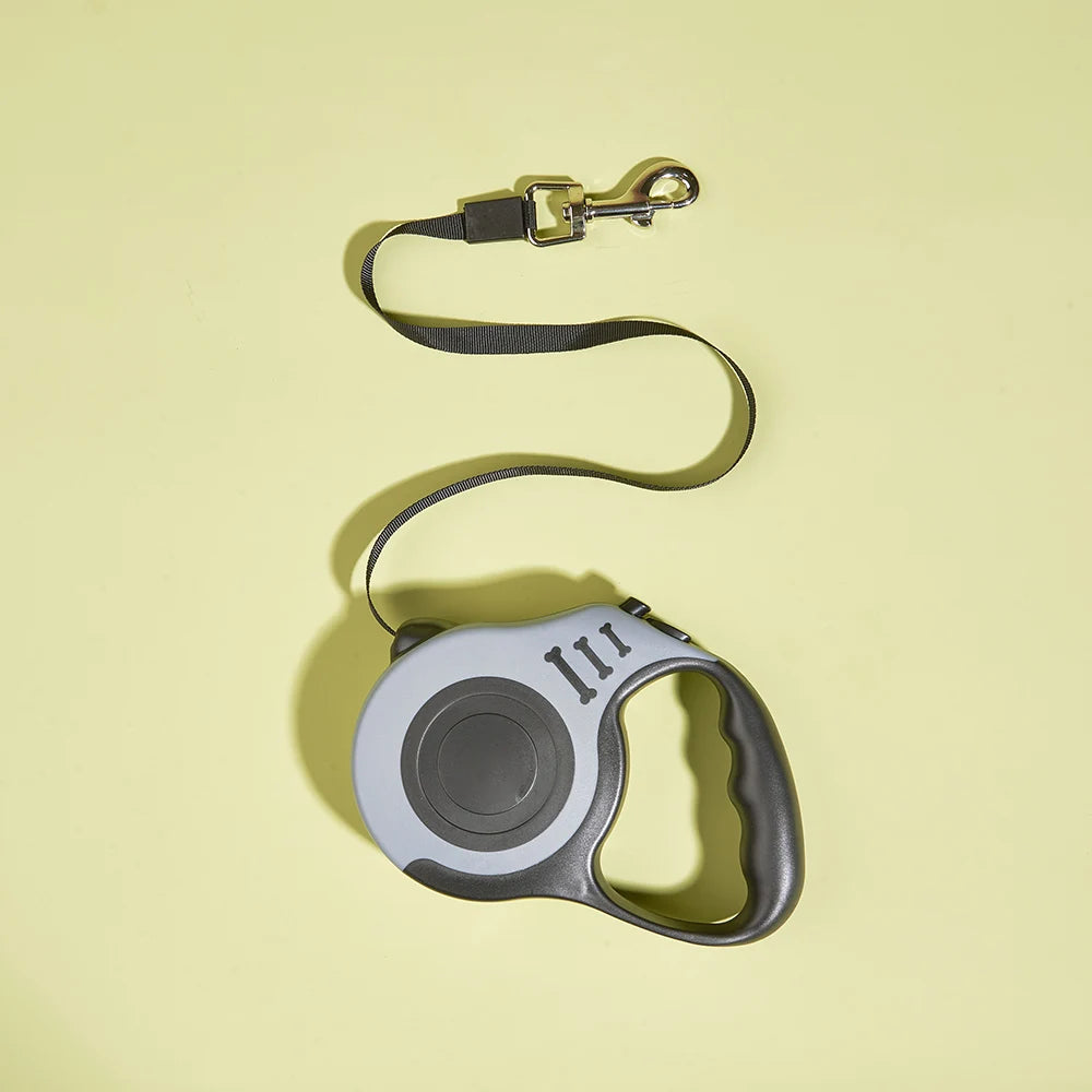 Coleira de nylon forte para cães de 3m e 5m, retrátil automática e durável para cães pequenos, médios e grandes, suprimentos para animais de estimação Yorkshire
