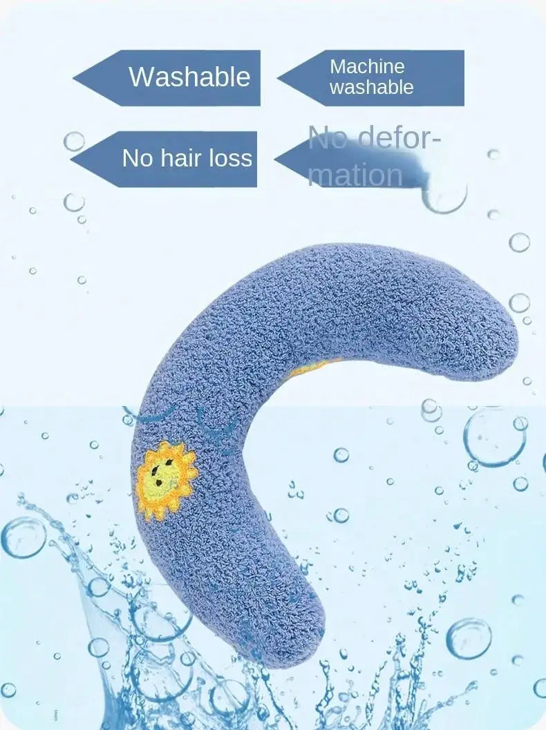 Almofada para cães e gatos, suprimentos para animais de estimação, protege a coluna cervical, travesseiro em formato de U para sono profundo, travesseiro para gatinhos e filhotes