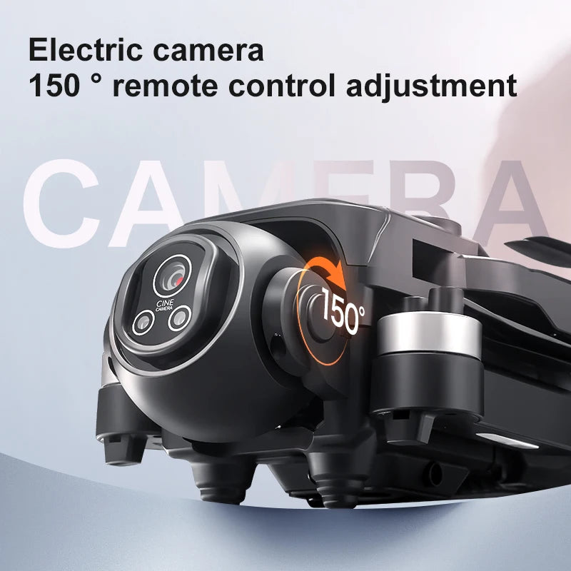 2025 Novo D18 Drone 8K Fotografia Aérea HD com Câmera Dupla Inteligente Prevenção de Obstáculos Sem Escovas Dobrável Quadricóptero Brinquedos