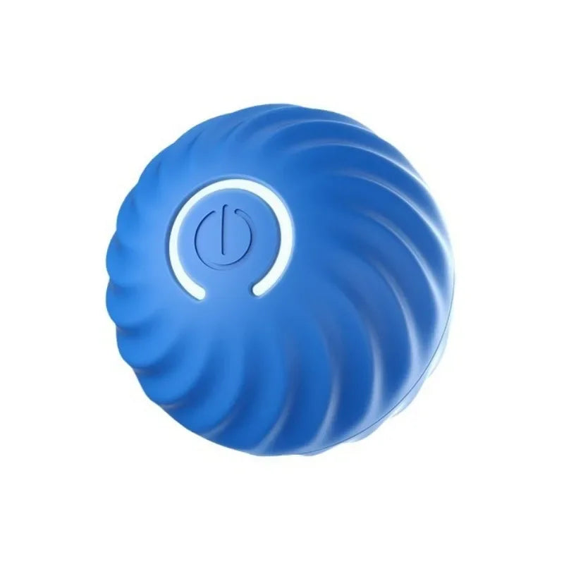 Bola de brinquedo para cachorro com movimento automático, bola de brinquedo inteligente USB com salto giratório e brinquedo interativo para mastigar cachorro, bola de brinquedo para filhotes