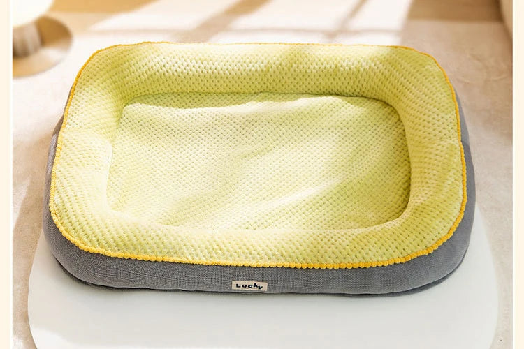 Very Soft Warm Dog Bed Pet Basket Cat House Sofa for Medium Large Dog Sofa Bed Cushion Dog Bed House Pet Supplies Accessories
