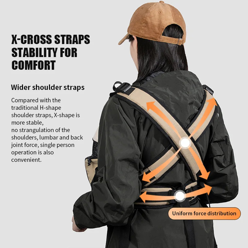 Mochila para transporte frontal de animais de estimação, bolsa de ombro para cães e gatos, bolsa respirável e portátil para áreas externas