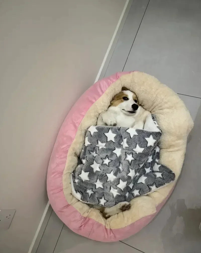 Cama macia e quente para cães, cesta para animais de estimação, casa para gatos, sofá para cães de médio e grande porte, almofada para cama de cachorro, casa para animais de estimação, acessórios e suprimentos 2025novo
