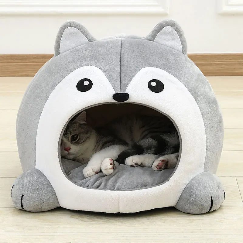 Cama para gatos muito macia, cesta para animais de estimação, casa para gatos, sofá, espreguiçadeira para cães pequenos, almofada, caverna para gatinhos, tapete para filhotes, casa, barraca, cama, suprimentos para gatos