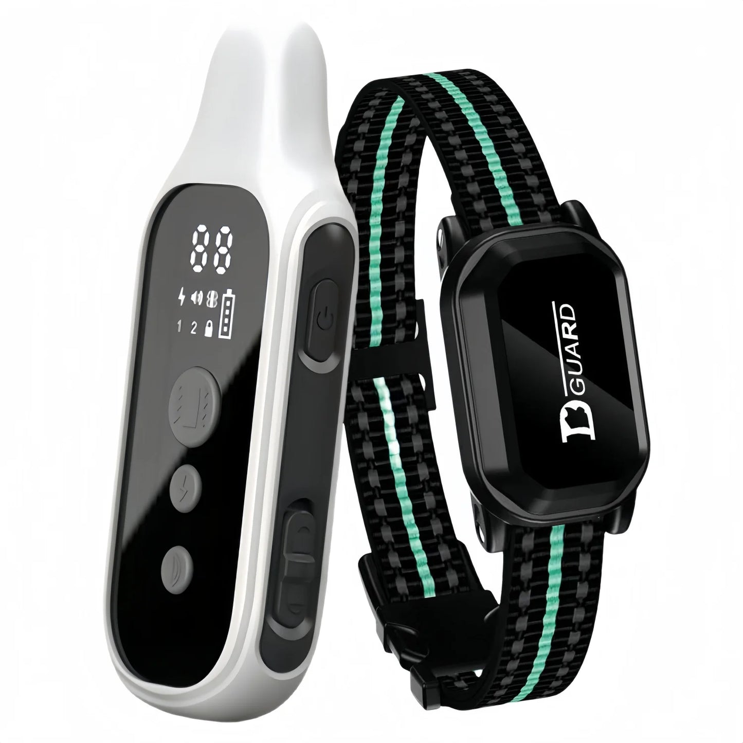 Anti-barking device Remote Control Training Collar For Pet Rechargeable Dog Bark Control Stop Shock Collar Suitable for all dogs