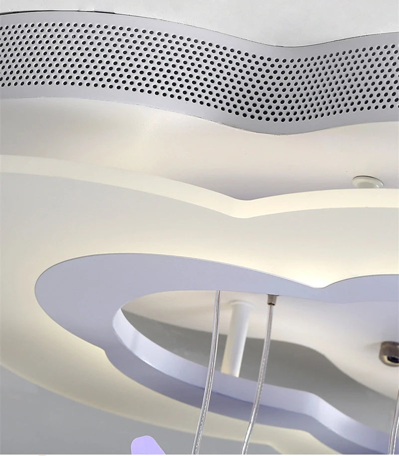 Kids Room Light Fixture Lamp For Children Kids Lamp For Bedroom Chandelier Kids Led Star Roof Light Kids Children Room Led Light