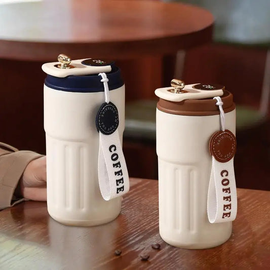 Caneca de café com visor de temperatura inteligente, copo à prova de vazamento, copo a vácuo, copos de água, garrafas de água, caneca térmica portátil para viagens e passeios